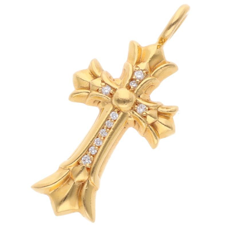 CHROME HEARTS（クロムハーツ） ネックレストップ 22K DBL CH CRS P