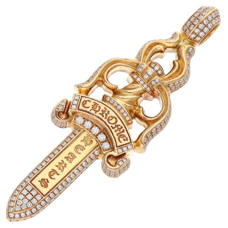 CHROME HEARTS（クロムハーツ） ネックレストップ 22K LARGE DAGGER