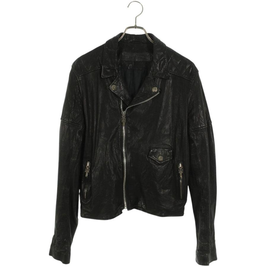 CHROME HEARTS（クロムハーツ） レザージャケット サイズ:M CRETIN