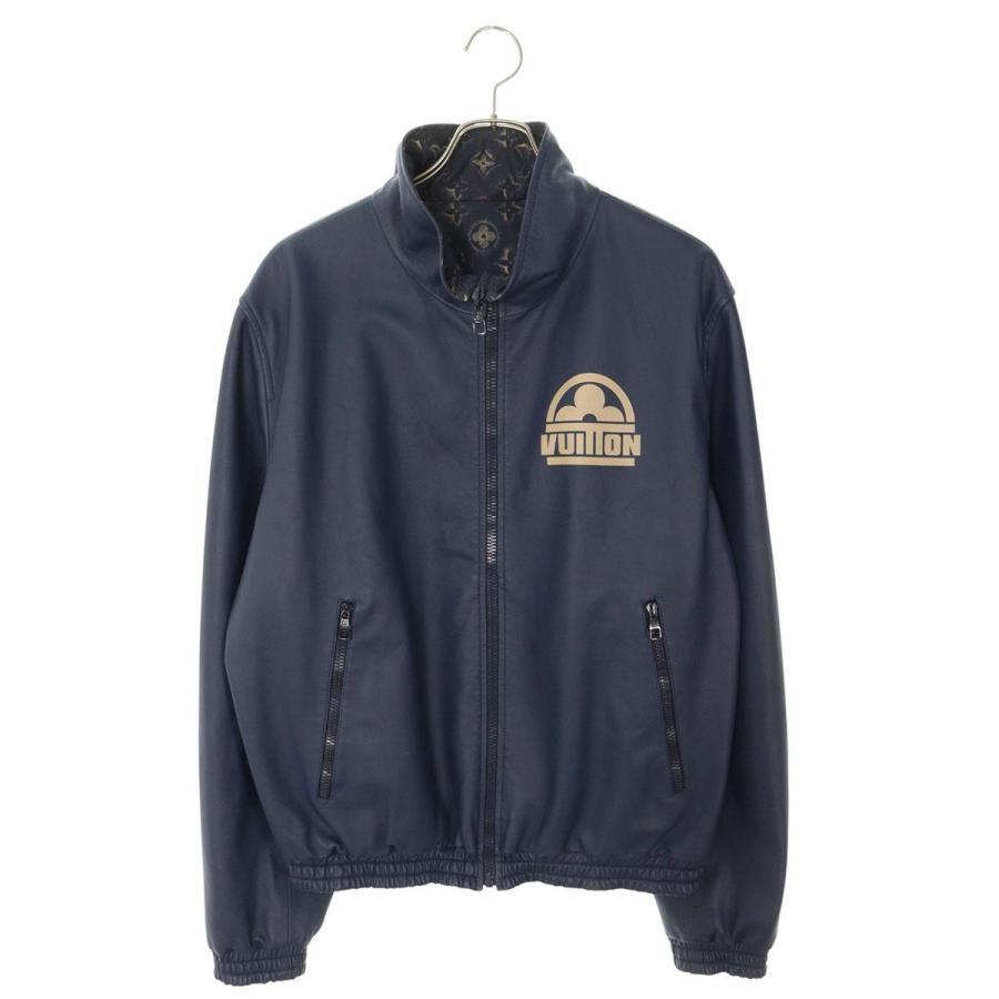 LOUIS VUITTON（ルイ・ヴィトン） レザージャケット サイズ:52 RM232M