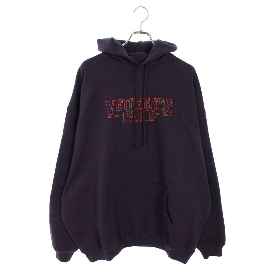 VETEMENTS（ヴェトモン） パーカー 23AW サイズ:XS PARISロゴプリント