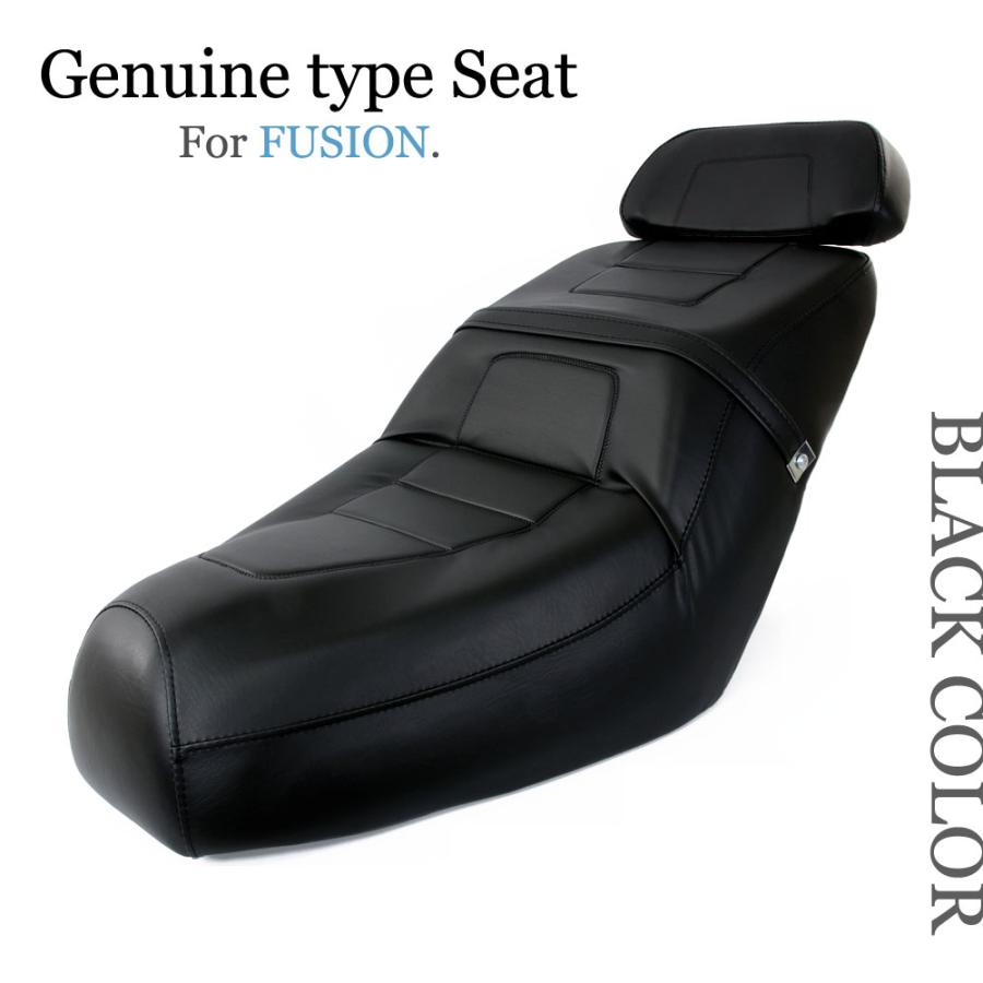 ホンダ（HONDA） フュージョン MF02 純正タイプ シート ブラック