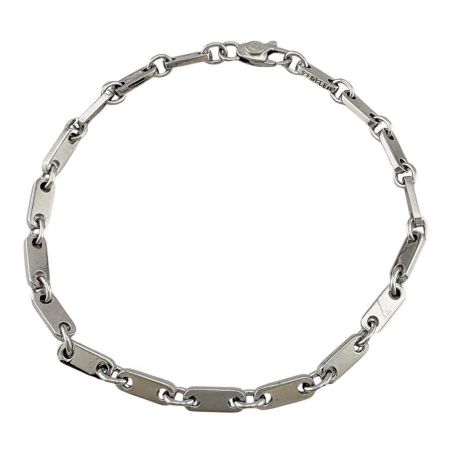 Cartier（カルティエ） フィガロ ブレスレット 18金 K18ホワイト