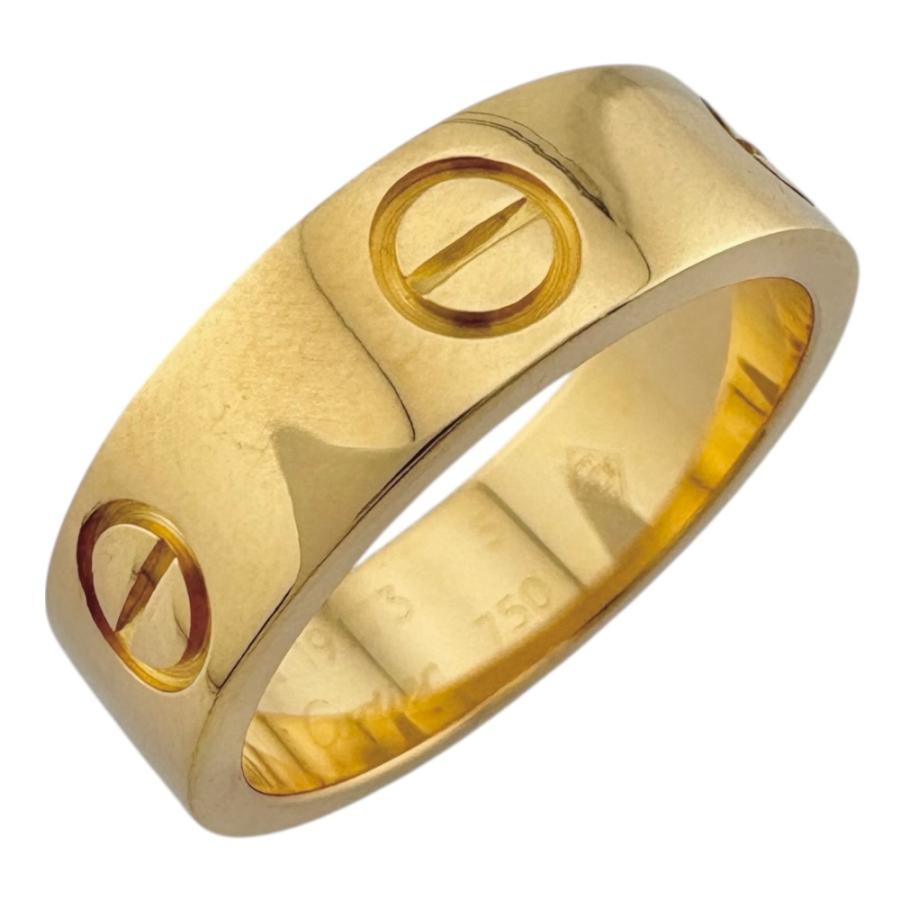 Cartier（カルティエ） ラブ リング 指輪 10.5号 18金 K18イエロー