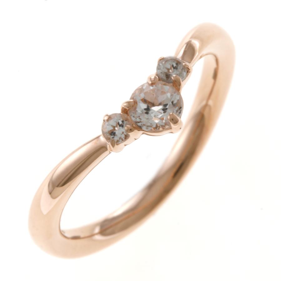 ヨンドシー 4℃ リング 指輪 8号 10金 K10ピンクゴールド ホワイト