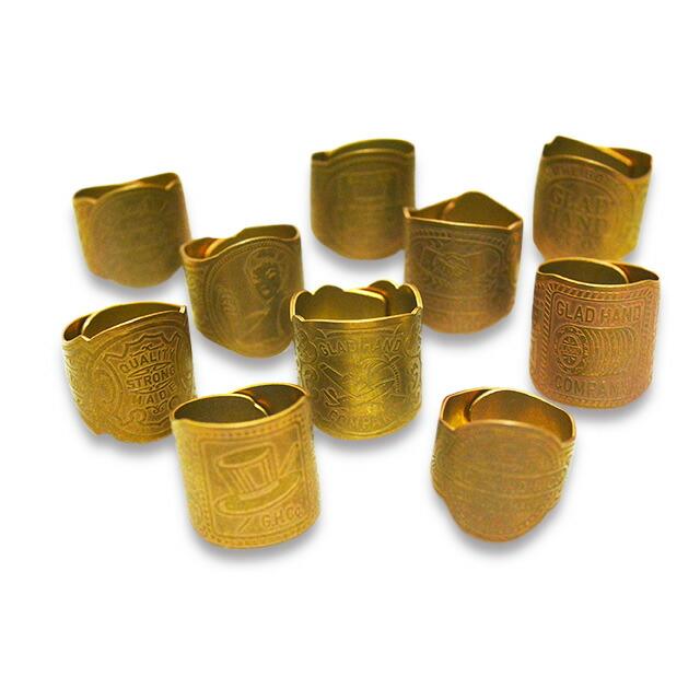 全10種【GLAD HAND/グラッドハンド】「Cigar Tag Ring/シガータグ