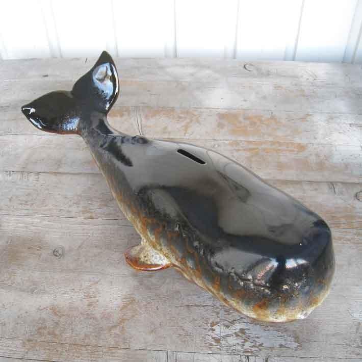 くじら クジラ 鯨 置き物 貯金箱 Bank インテリアオブジェ おしゃれ