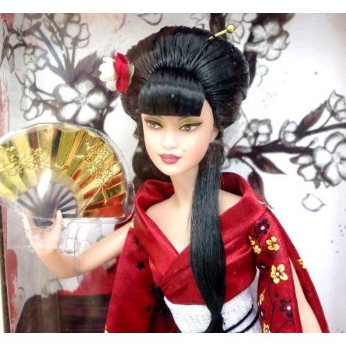 バービー人形 着物 黒髪 展示処分品 JAPAN OM-211 : ワールド