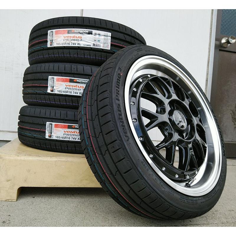 ventus ハンコック 165/40R16 165/45R16 タイヤホイール 16インチ BD00