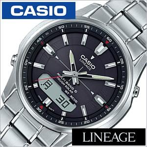 LINEAGE カシオ リニエージ 時計 CASIO 腕時計 メンズ ブラック LCW
