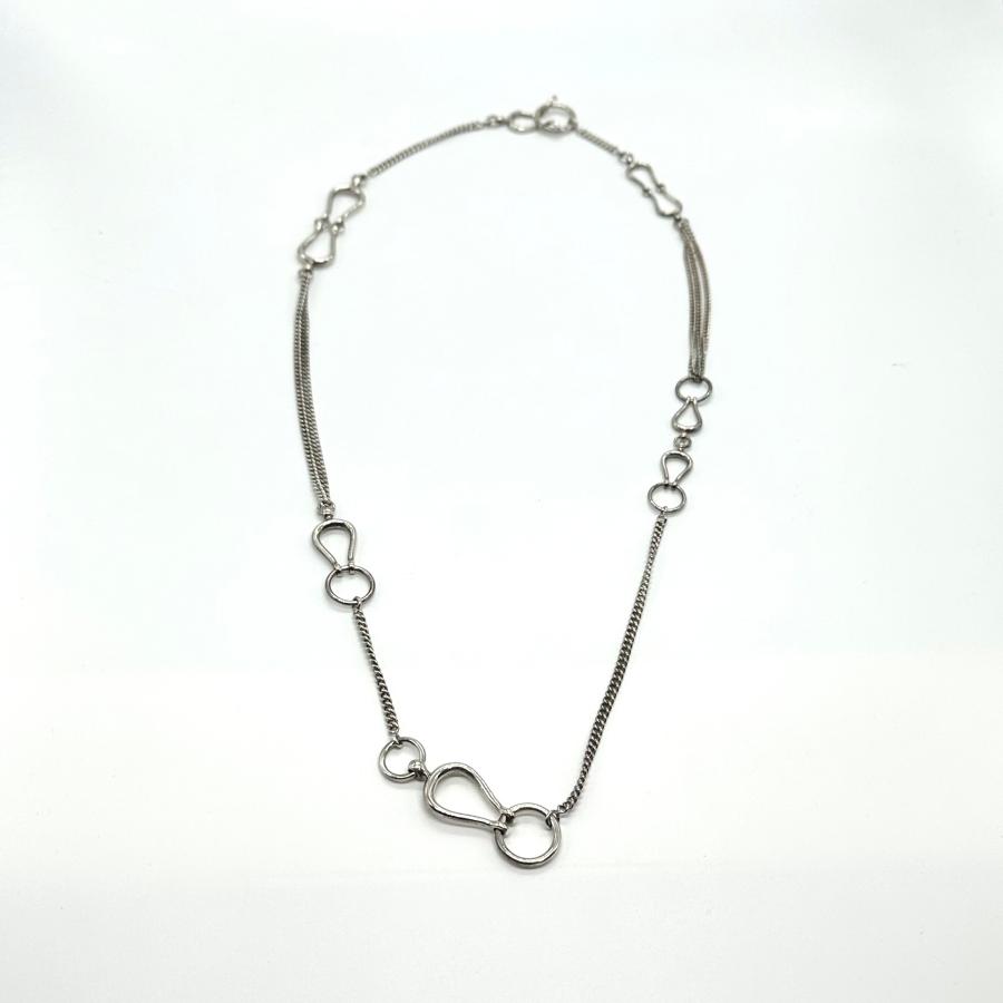 HERMES（エルメス） 【希少】 ホースビット ロングネックレス シルバー