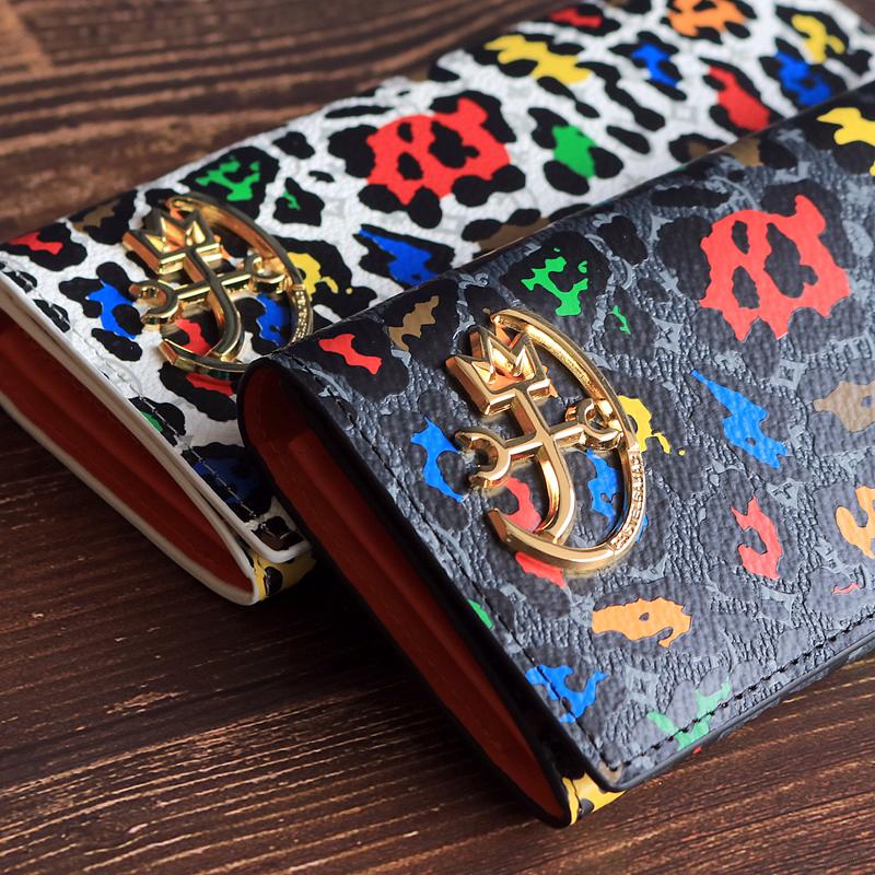 CASTELBAJAC（カステルバジャック） Leopard レオパール 長財布 小銭