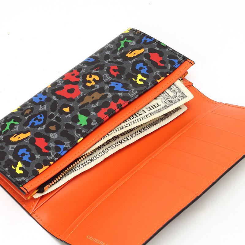 CASTELBAJAC（カステルバジャック） Leopard レオパール 長財布 小銭