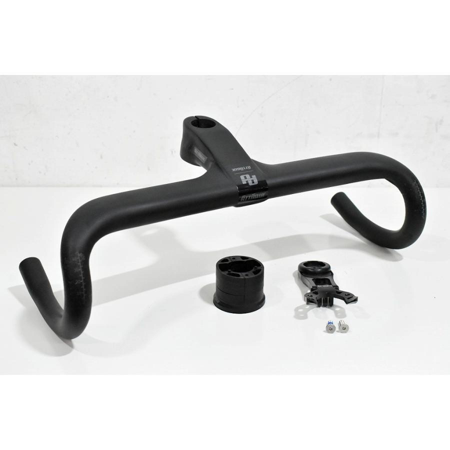 グスト GUSTO ステム一体型カーボンドロップハンドル 400mm/100mm