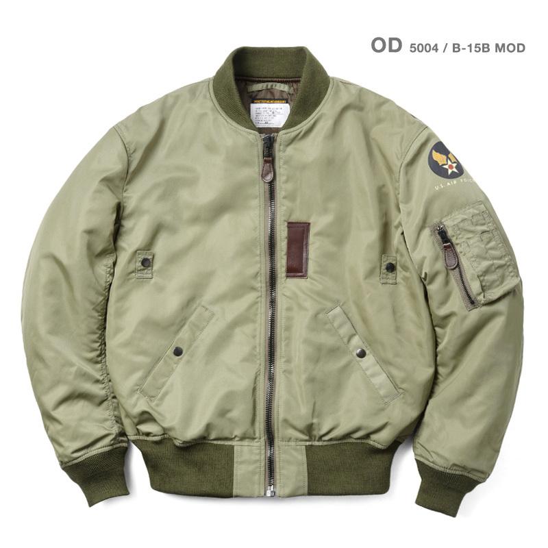 HOUSTON（ヒューストン） 日本製 米軍 B-15B/C/D型 MOD フライト