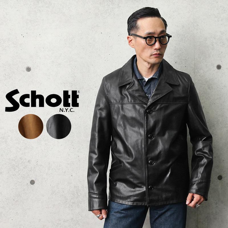 Schott N.Y.C（ショット） Schott 544 COWHIDE SHORT CAR COAT