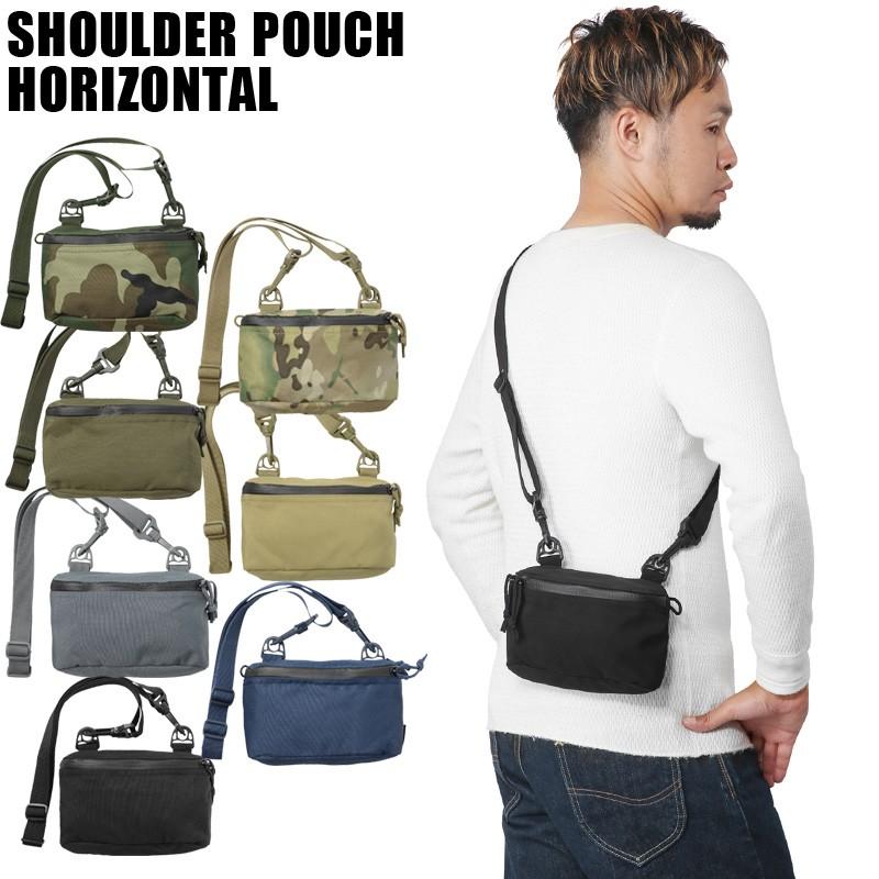 MILITARY（ミリタリー） 新品 ショルダーポーチ HORIZONTAL メンズ