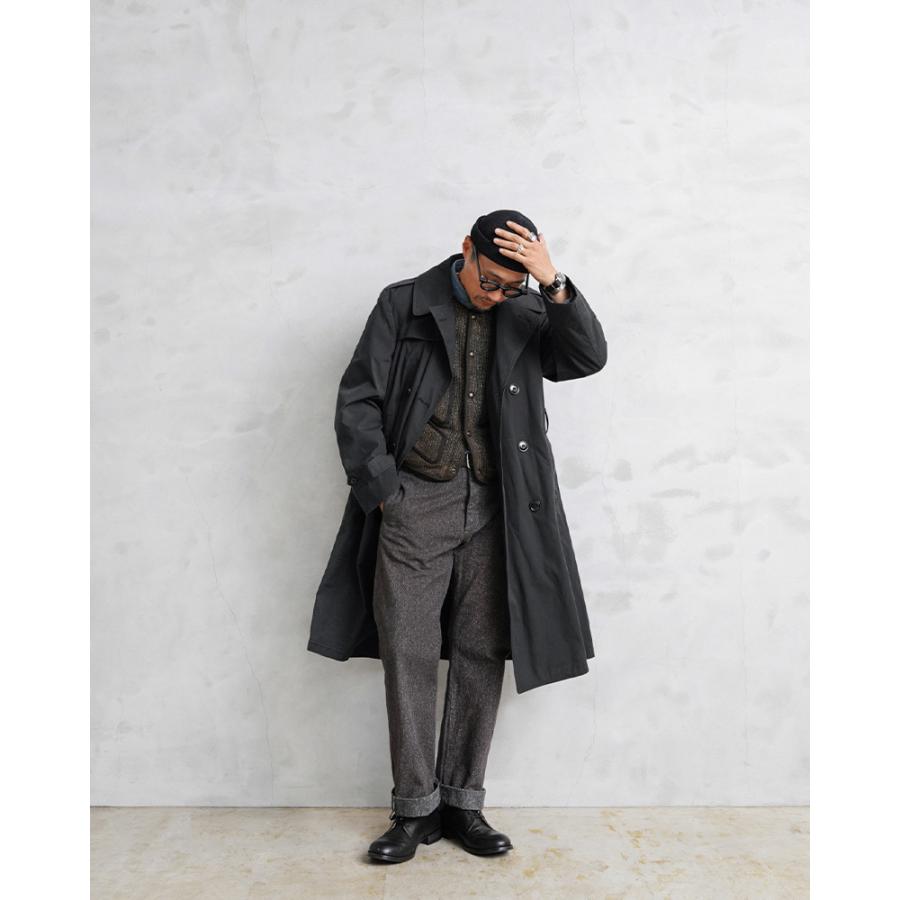 MILITARY（ミリタリー） 実物 USED 米軍 U.S. NAVY ブラックトレンチ