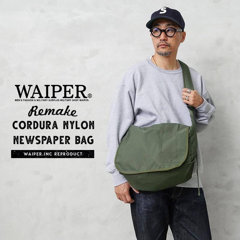 WAIPER.inc 実物 米軍 コーデュラナイロン ダッフルバック リメイク