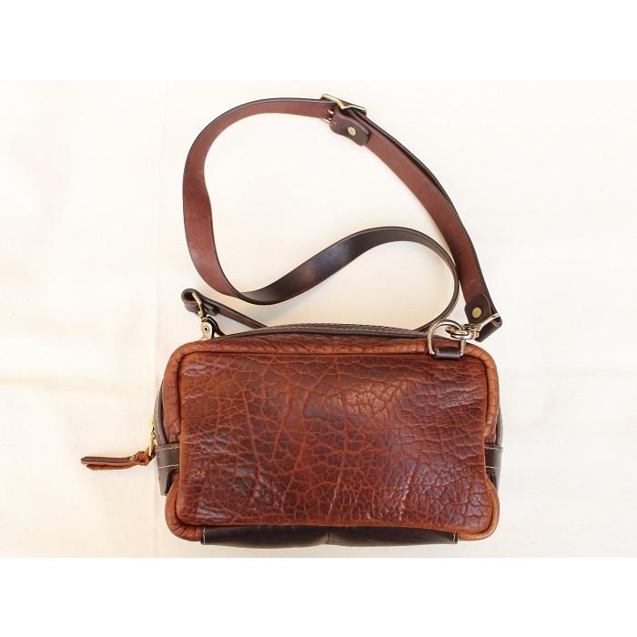 コロナド レザー CORONADO LEATHER / 別注 バイソンレザー ショルダー