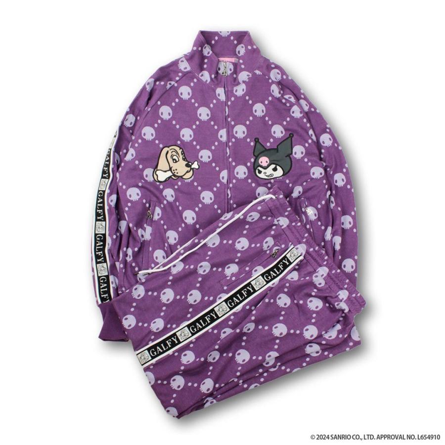 GALFY（ガルフィー） クロミ × コラボ ドクロだらけ セットアップ