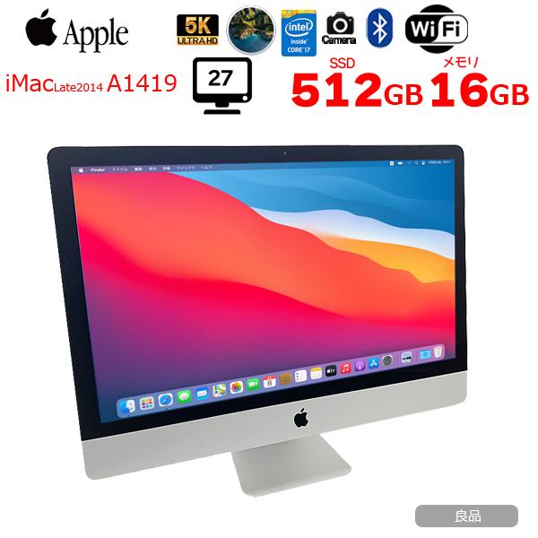 iMac（Apple） Apple iMac 27inch MF886J/A A1419 5K Late 2014 一体型