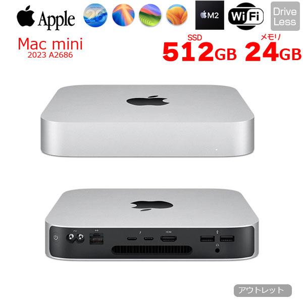 Mac mini Apple MMFK3J/A A2686 M2 2023 小型デスク 選べるOS [Apple 8