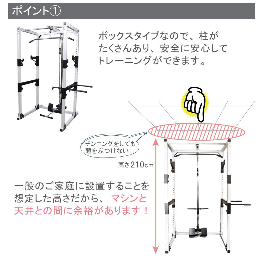 WILD FIT（ワイルドフィット） パワーラック PRO-フルモデル ナロー