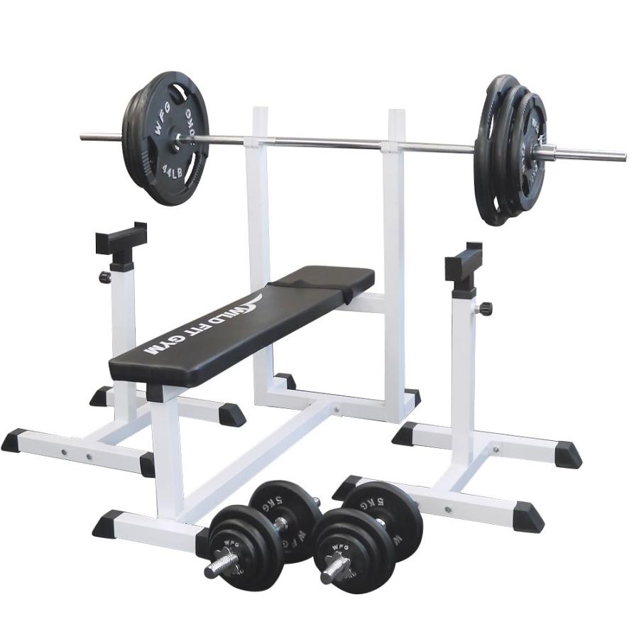 WILD FIT（ワイルドフィット） トレーニングジムセット アイアン 140kg