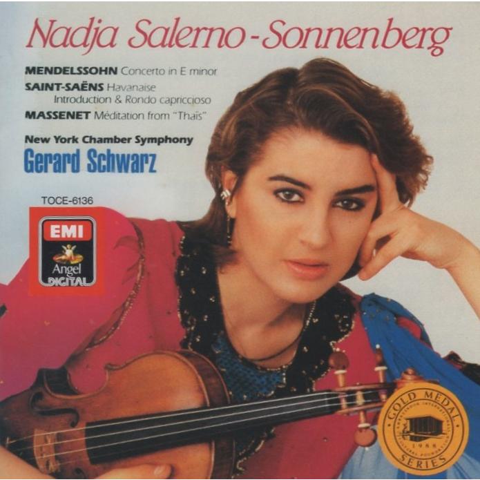 メンデルスゾーン:ヴァイオリン協奏曲 / ナージャ・サレルノ