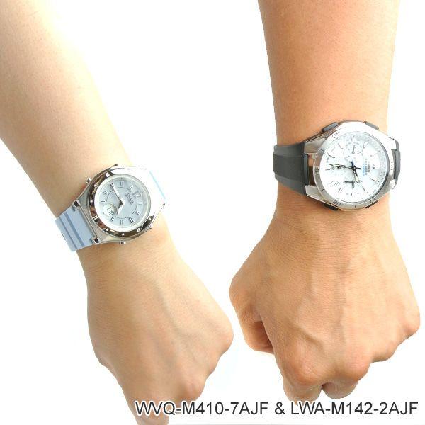 WAVE（CASIO） ペアウォッチ 国内正規品 カシオ 電波ソーラー腕時計