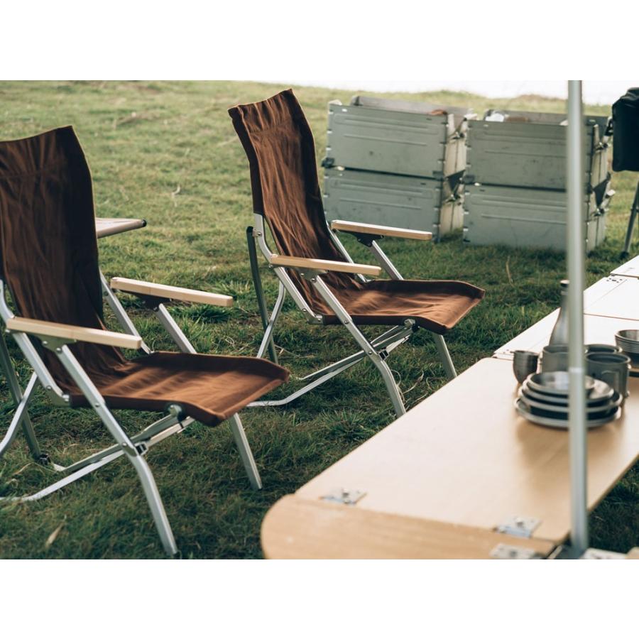 スノーピーク ローチェア ブラウン LV-091BR 折りたたみ ヘッドレスト