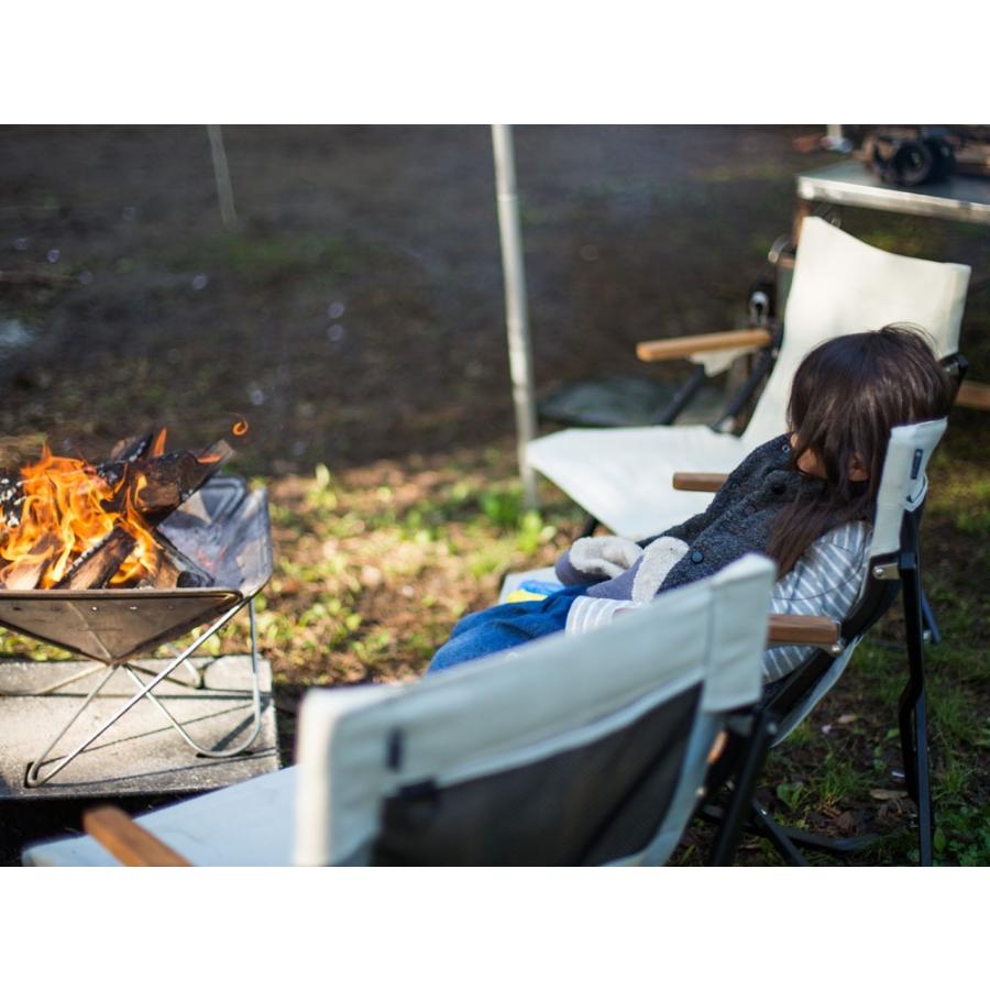 snow peak（スノーピーク） ローチェアショート アイボリー : ウィンズ