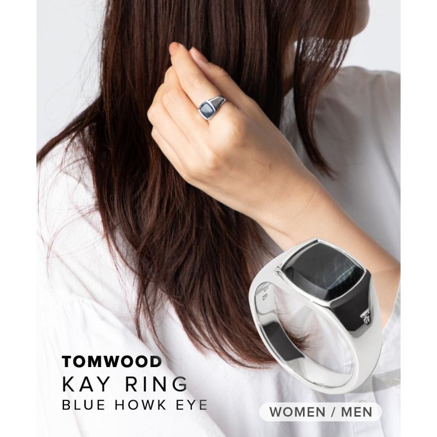 TOM WOOD（トムウッド） TOM WOOD Kay Ring Blue Howk Eye