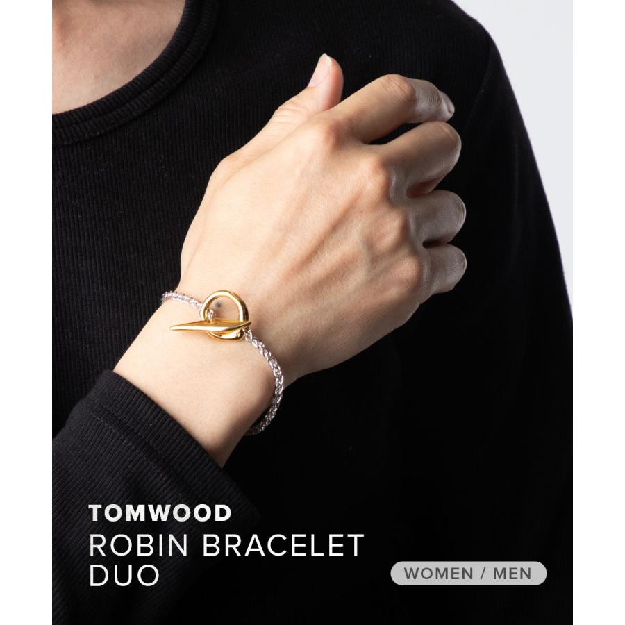TOM WOOD（トムウッド） TOM WOOD Robin Bracelet Duo BSG080NZ01S925