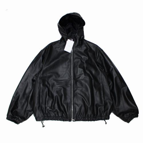 SSStein シュタイン 25SS LEATHER HOODED SHORT JACKET レザー