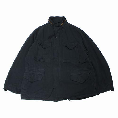 COMOLI コモリ 24AW 製品染 M65 ジャケット 3 ブラック : unstitch