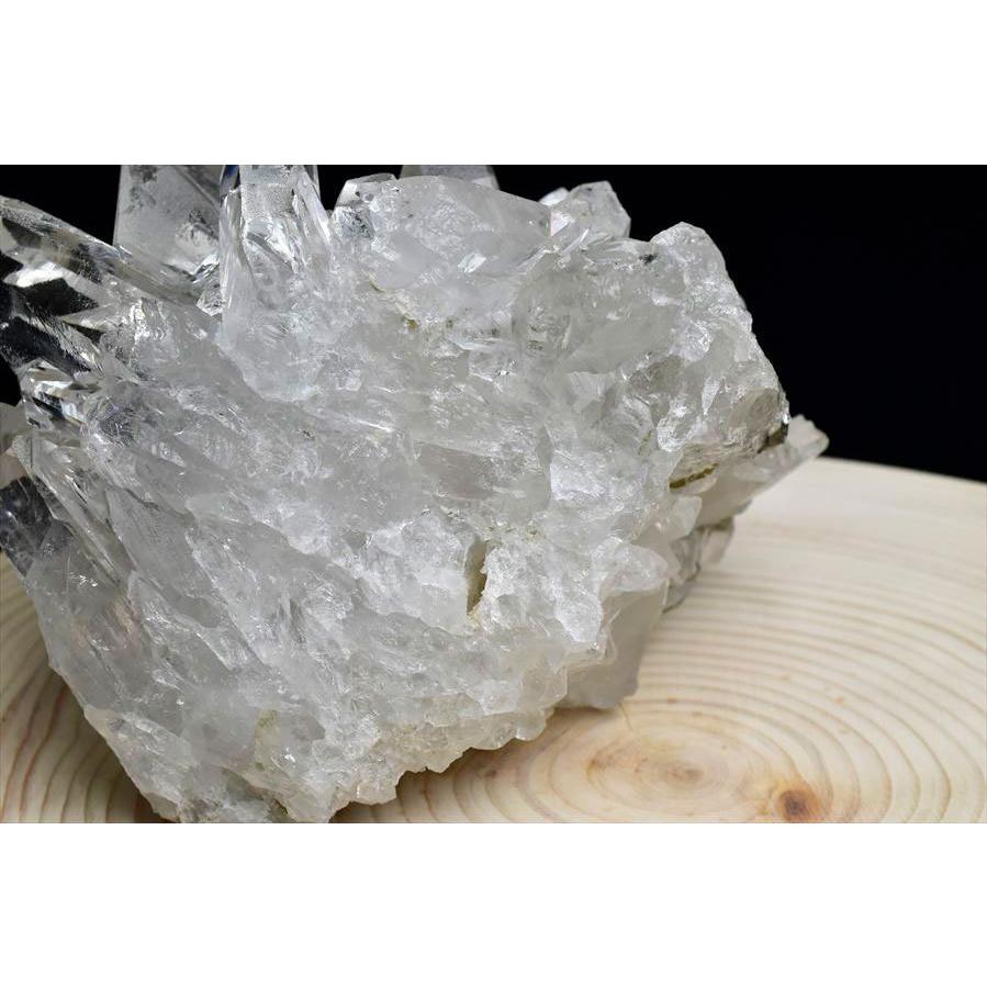 水晶 クラスター 原石 (約768g) ブラジル ミナスジェライス州 カブラル