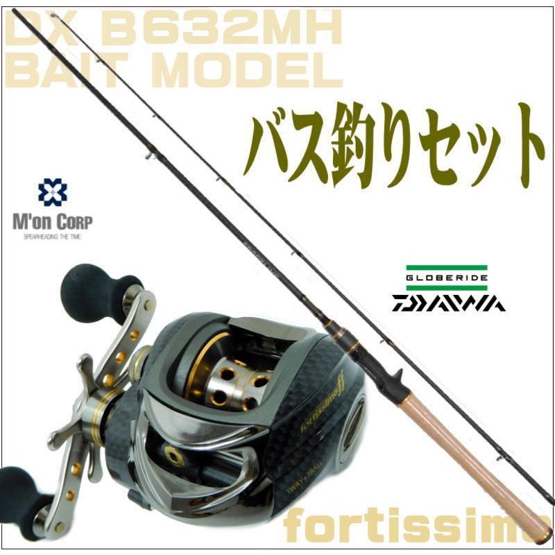 ダイワ/スポーツラインベイトバスロッドと右ダブルハンドルベイト