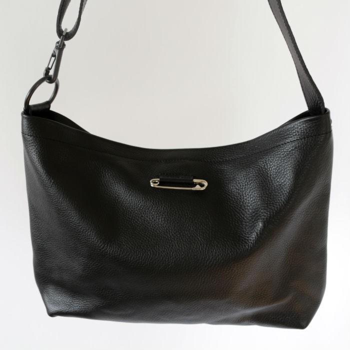 JAM HOME MADE ジャムホームメイド アリゾナレザーサコッシュ -BLACK