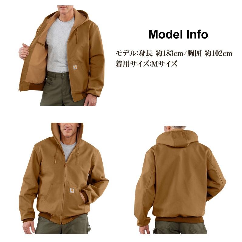 Carhartt（カーハート） 【Carhartt】J131 フードパーカー ルーズ