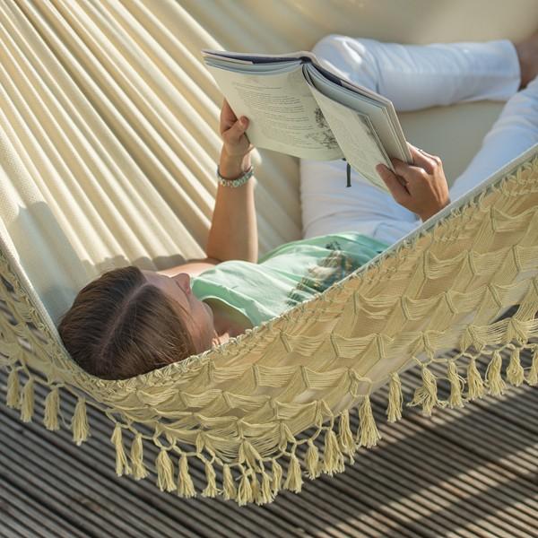 ハンモック おしゃれ ゴージャス フリンジ 高級 LA SIESTA