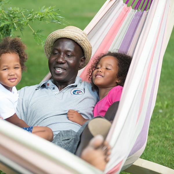 ハンモック 1人用 2人用 3人用 大きい LA SIESTA : うさぎ屋