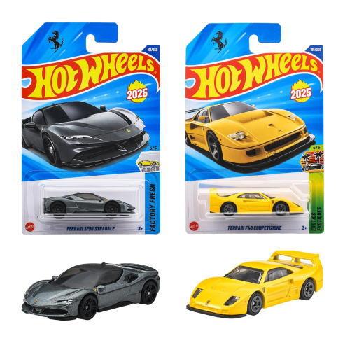 2台セット ホットウィール Hot Wheels ベーシックカー フェラーリ F40