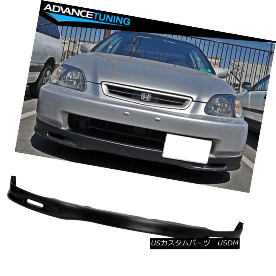 エアロパーツ 96-98ホンダシビックEK JDMスプーンバンパーリップ