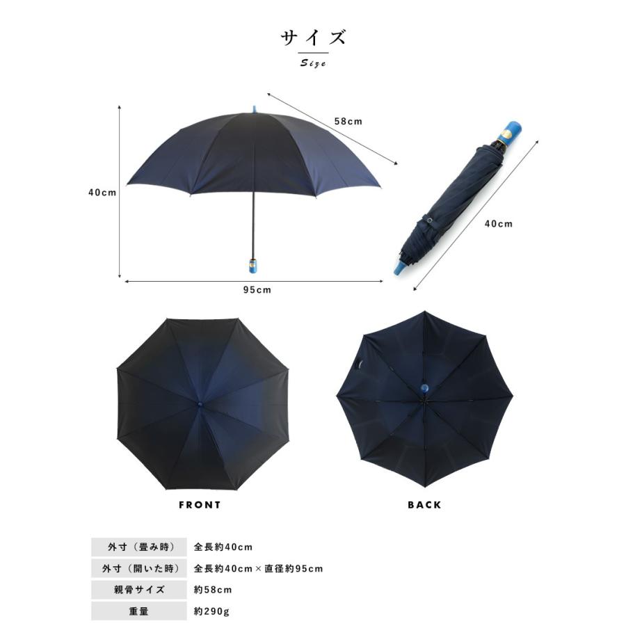折りたたみ傘 軽量 メンズ 日本製 前原光榮商店 折り畳み傘 グラス