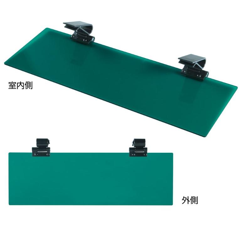 純正サンバイザーにクリップではさむだけ！！クリルサンバイザー UV