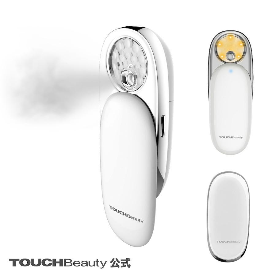 TOUCHBeauty ポータブルフェイシャルミスト ハンディミスト LED美顔器