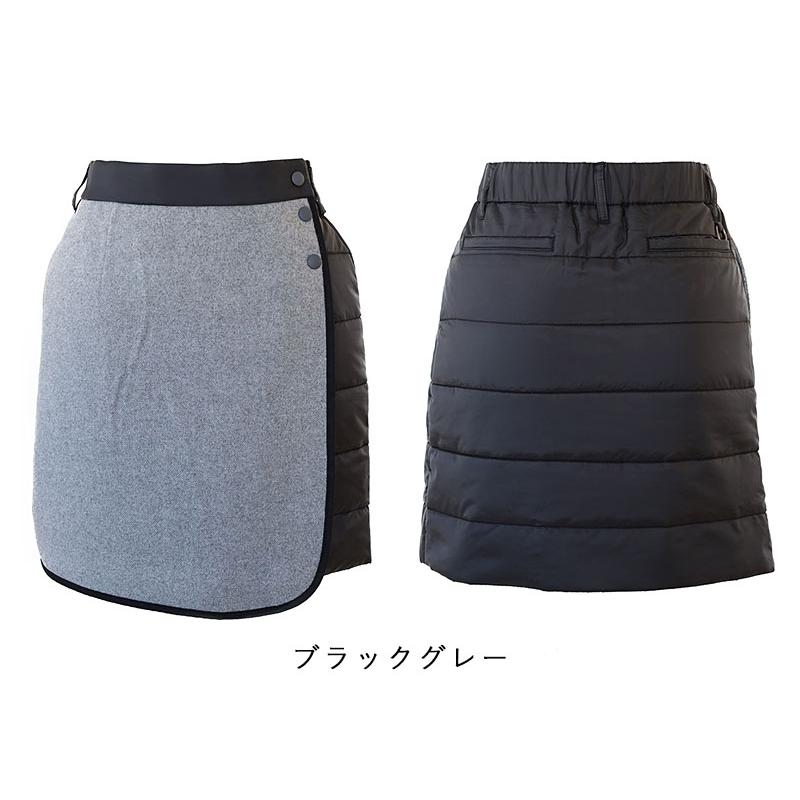 HERG1（エルグワン） ゴルフ PADDED TWEED SKIRT スカート ラップ