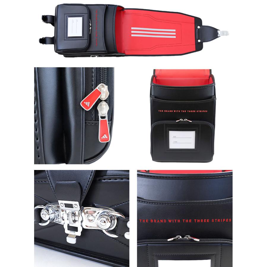 adidas（アディダス） ランドセル 男の子 軽量 青 赤 ランドセル